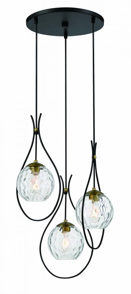 CODY - 3 LIGHT PAN PENDANT