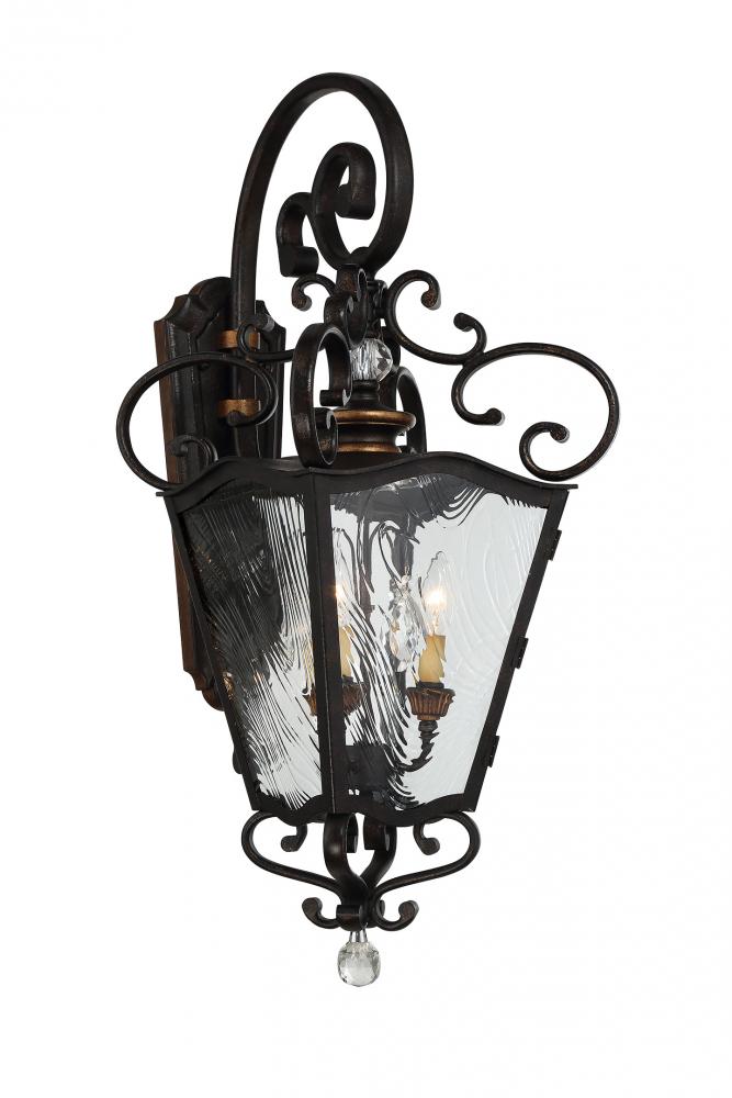 BRIXTON IVY - 3 LIGHT OUTDOOR LANTERN