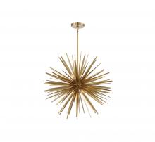 Lib & Co. US 10128-05 - Trapani, 7 Light Chandelier, Soft Brass