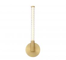 Lib & Co. US 12078-07 - Volterra, 1 Light LED Wall Mount, Plated Brushed Gold