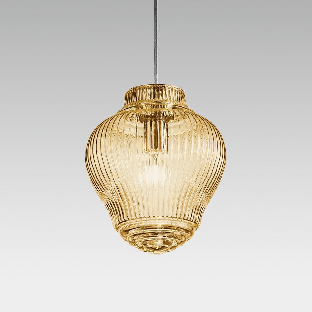 Clyde  Amber  125 Inches