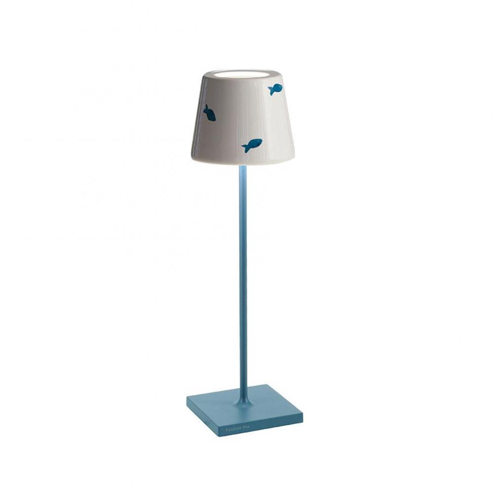 POLDINA PRO TABLE LAMP W/LIDO CERAMIC SHADE