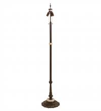 Meyda Blue 210068 - 62" High Antique Brass Gloss 3 LT Floor Base