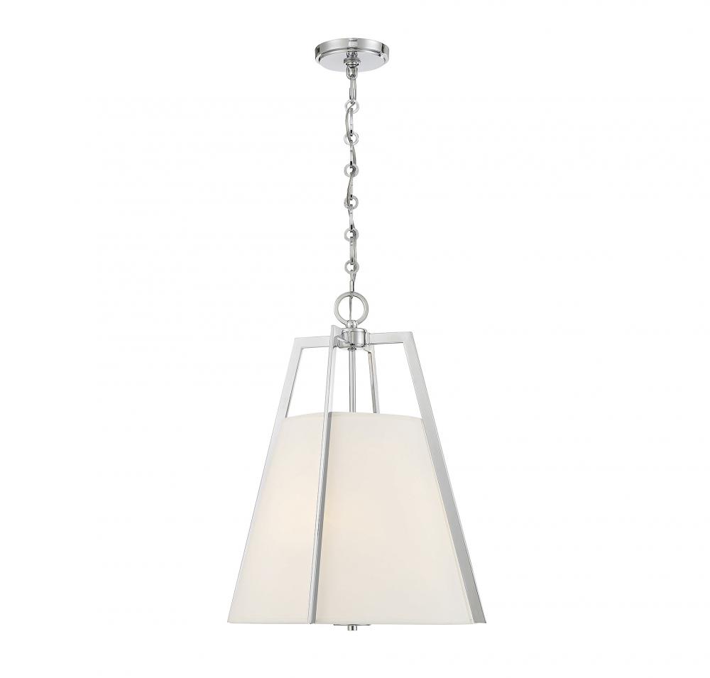 Mansfield 3-Light Pendant in Polished Chrome