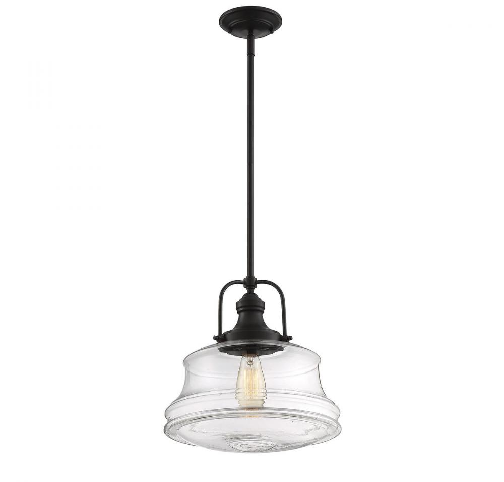 Garvey 1-Light Pendant in English Bronze