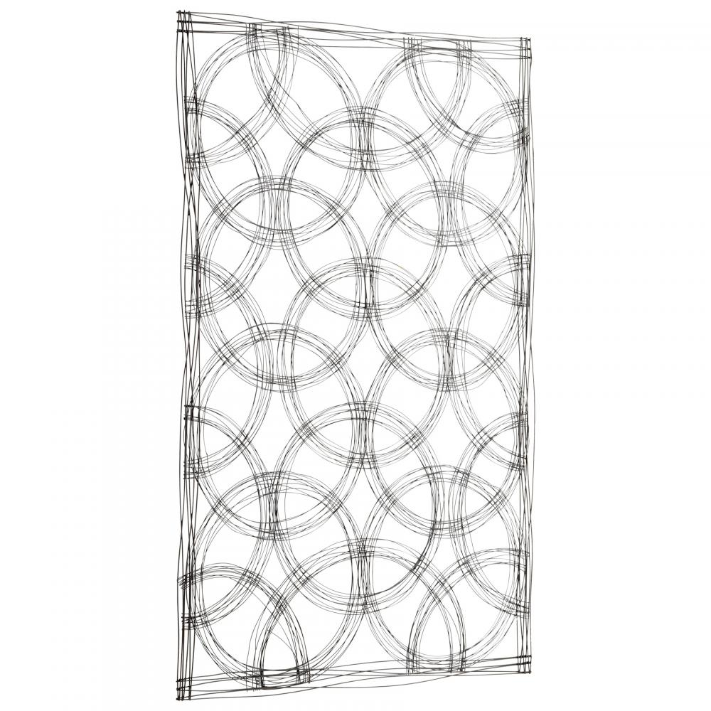 Kaleidoscope Wall Decor Graphite - Large
