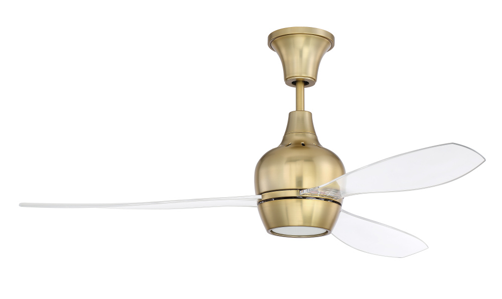 52" Ceiling Fan w/Blades & Light Kit