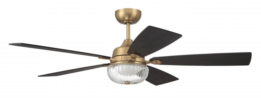 52" Ceiling Fan w/Wi-Fi, DC Motor, Blades, LED Light Kit