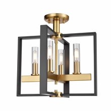 DVI DVP30211VBR+GR-CL - BLAIRMORE 4 LT SEMI FLUSH