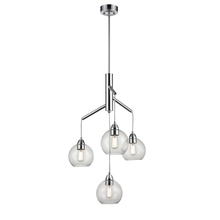 DVI DVP34724CH-CL - Andromeda 4 Light Chandelier