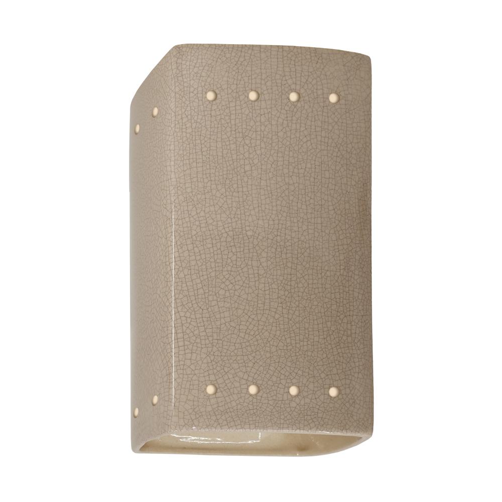 Small Rectangle w/ Perfs - Closed Top (Outdoor) - LED