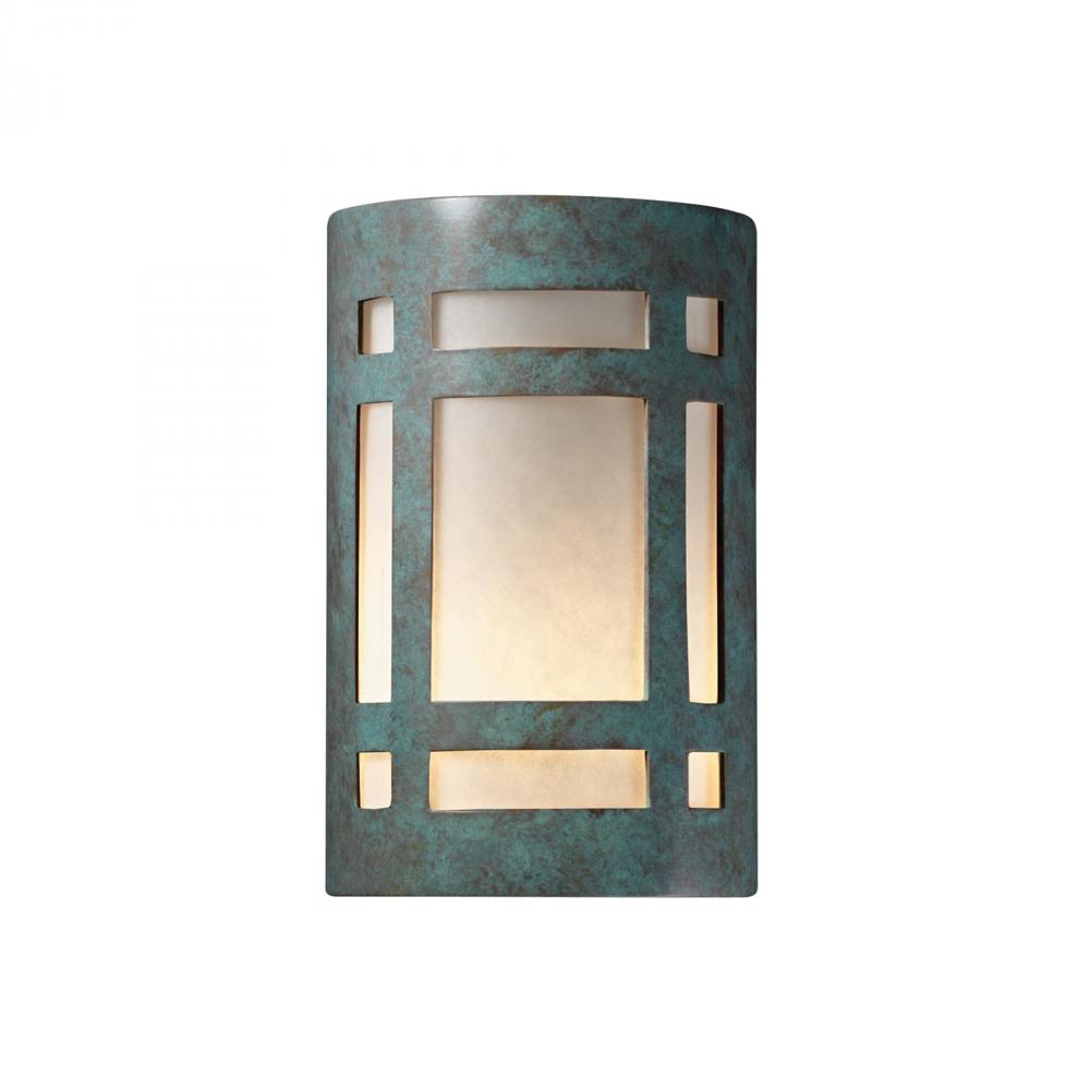 Small ADA Craftsman Window - Closed Top (Outdoor) - LED