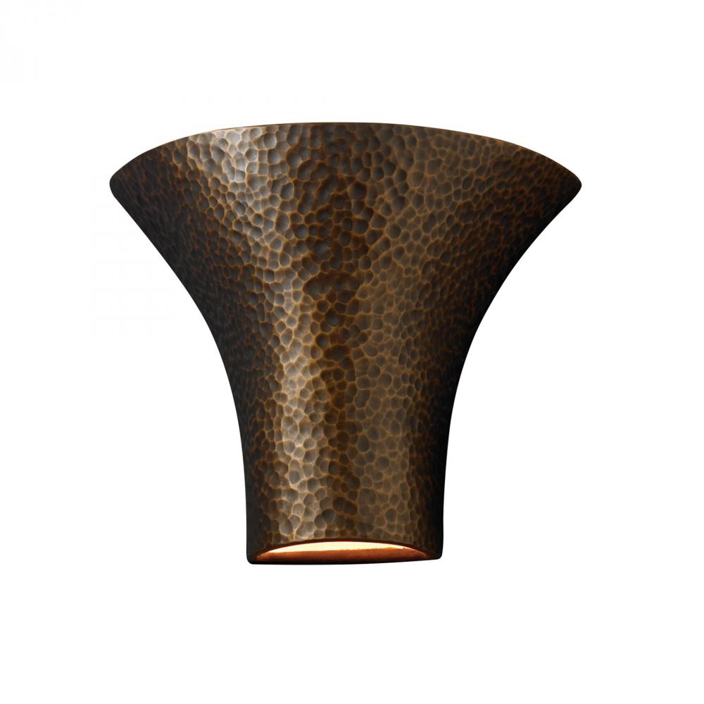Large Round Flared - Open Top & Bottom - LED