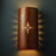 Justice Design Group CER-9025-PATR-LED2-2000 - Sun Dagger Really Big Cylinder - Open Top & Bottom - LED