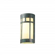 Justice Design Group CER-7357W-PATV-LED1-1000 - Really Big Prairie Window - Open Top & Bottom (Outdoor) - LED