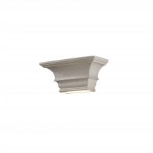 Justice Design Group CER-9825-CRK-LED1-1000 - Rectangular Concave w/ Glass Shelf - LED