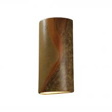 Justice Design Group CER-1160W-SLHY-LED1-1000 - Really Big Cylinder - Closed Top (Outdoor) - LED