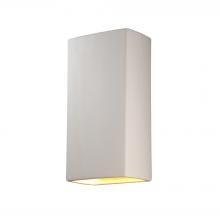 Justice Design Group CER-1175W-BIS-LED2-2000 - Really Big Rectangle - Open Top & Bottom (Outdoor) - LED