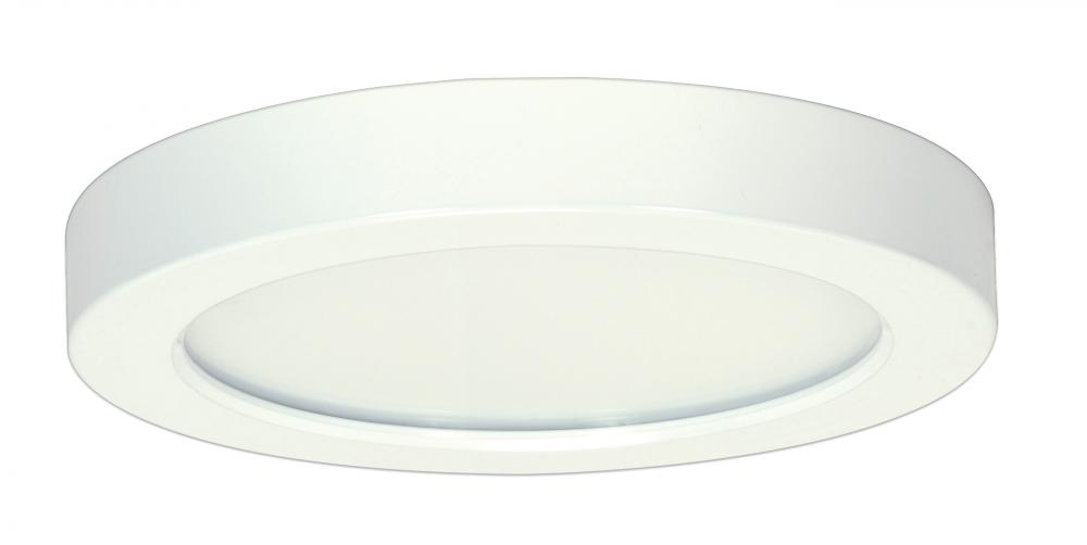 Blink - 13.5W- 7" Surface Mount LED - 2700K- Round Shape - White Finish - 120V