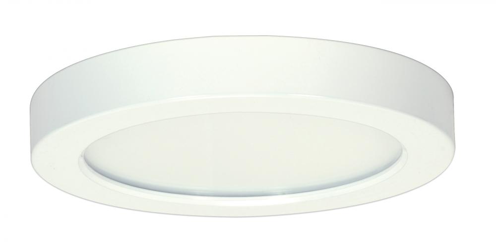 Blink - 13.5W- 7" Surface Mount LED - 3000K- Round Shape - White Finish - 277V
