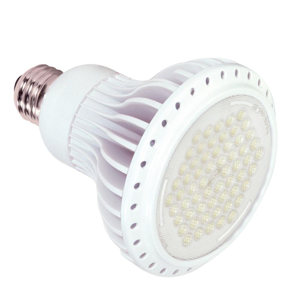 Discontinued - 14 watt; PAR30; 3500K; 40' beam spread; Medium base; 120 volts