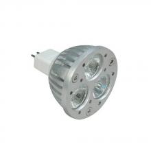 Satco Products Inc. S8782 - Discontinued - 3.6 watt; MR16; 5000K; 18' beam spread; Miniature 2 Pin Round base; 12 volts