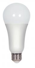 Satco Products Inc. S8789 - 16 watt; A21 LED; 2700K; Medium base; 220' beam spread;120 volts; 4-pack