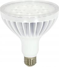 Satco Products Inc. S9023 - Discontinued - 17 watt; PAR38 LED; 3500K; 40' beam spread; Medium base; 120 volts