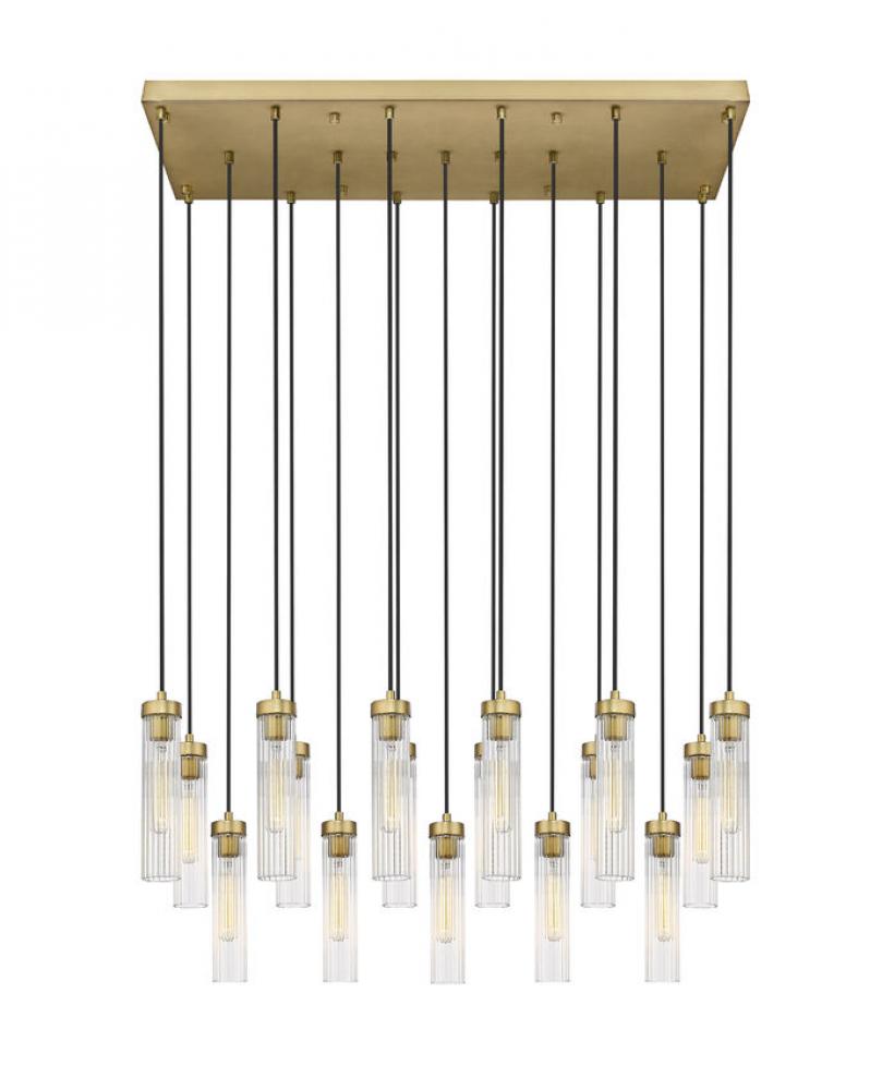 17 Light Linear Chandelier