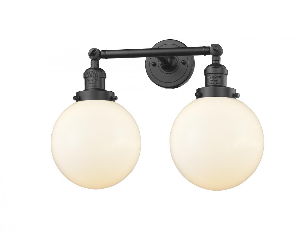 Beacon - 2 Light - 19 inch - Oil Rubbed Bronze - Adjustable Bath Vanity Light