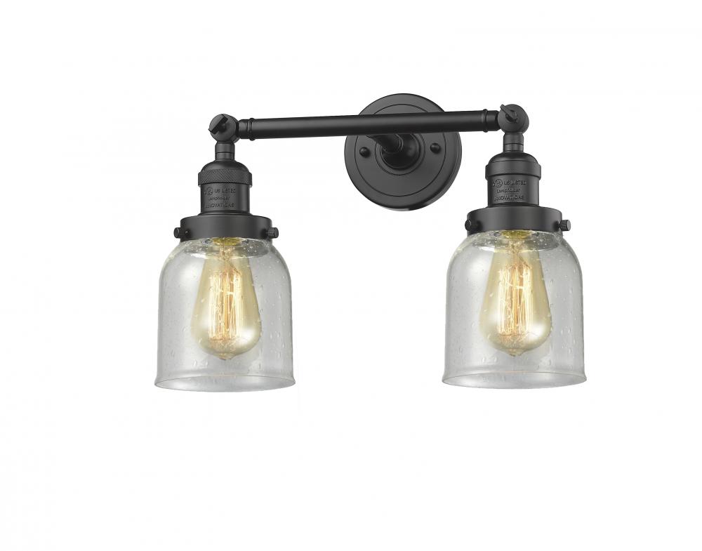 Bell - 2 Light - 16 inch - Oil Rubbed Bronze - Adjustable Bath Vanity Light