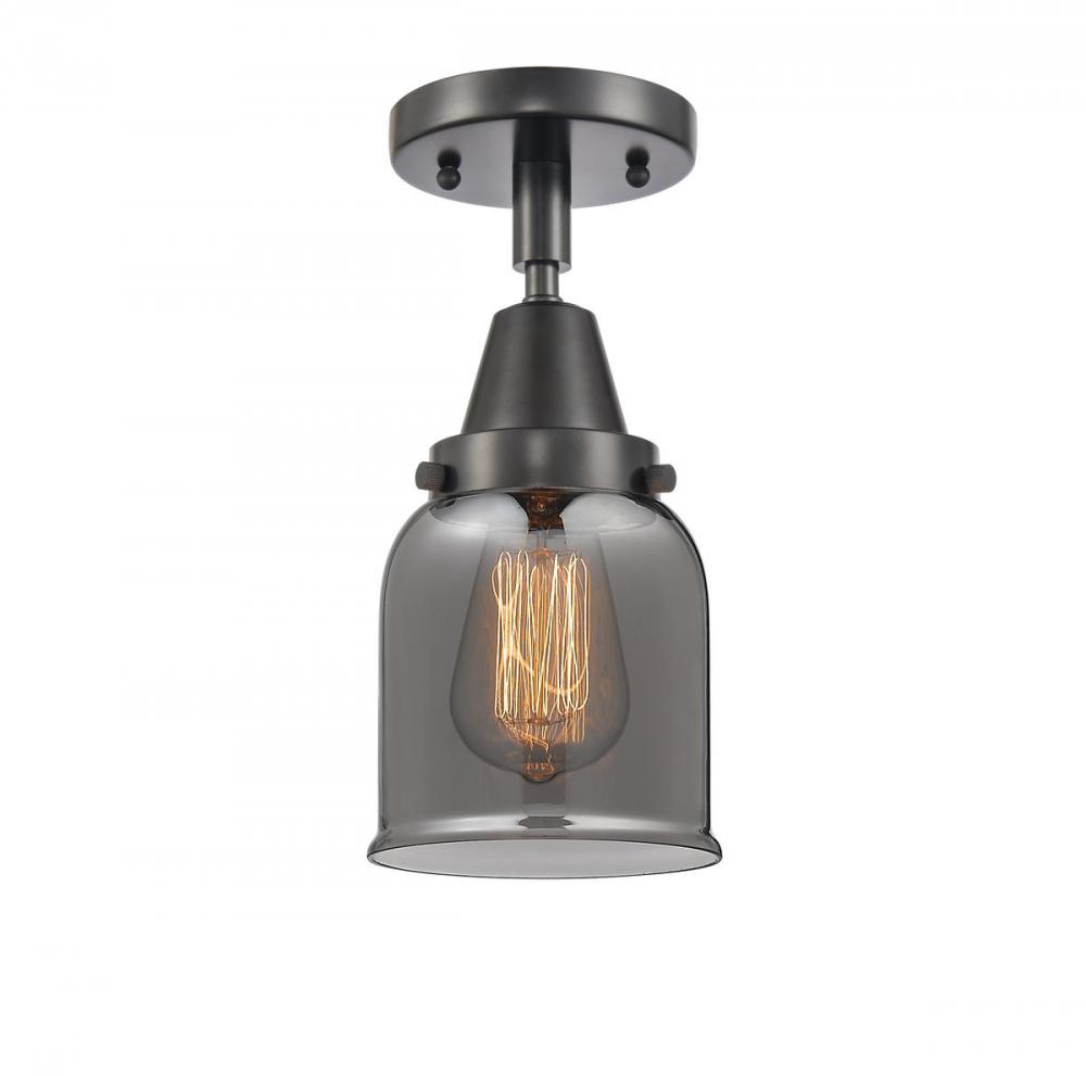 Bell - 1 Light - 5 inch - Matte Black - Flush Mount