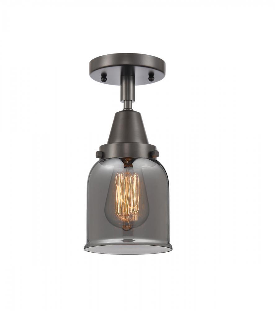 Bell - 1 Light - 5 inch - Oil Rubbed Bronze - Flush Mount