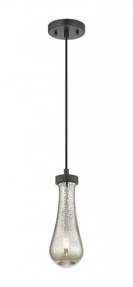 Owego - 1 Light - 5 inch - Matte Black - Pendant