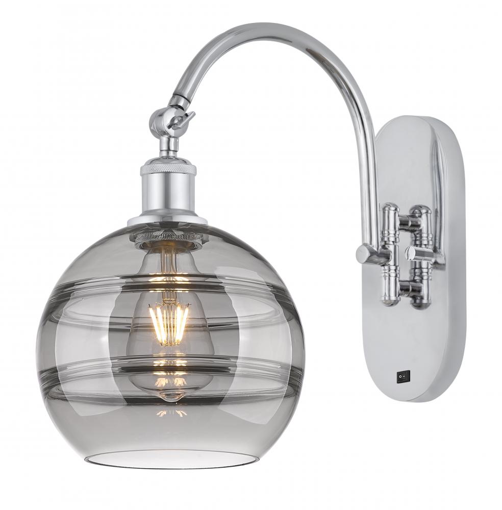 Rochester - 1 Light - 8 inch - Polished Chrome - Adjustable Swing Arm