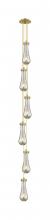 Innovations Lighting 106-451-1P-BB-G451-4ME - Owego - 6 Light - 7 inch - Brushed Brushed Brass - Multi Pendant