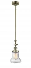 Innovations Lighting 206-AB-G194-LED - Bellmont - 1 Light - 6 inch - Antique Brass - Stem Hung - Adjustable Mini Pendant