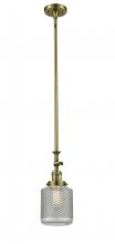 Innovations Lighting 206-AB-G262-LED - Stanton - 1 Light - 6 inch - Antique Brass - Stem Hung - Adjustable Mini Pendant