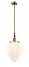Innovations Lighting 206-AB-G661-12-LED - Bullet - 1 Light - 12 inch - Antique Brass - Stem Hung - Adjustable Mini Pendant