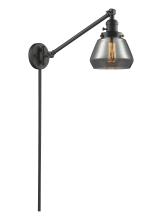 Innovations Lighting 237-OB-G173-LED - Fulton - 1 Light - 8 inch - Oil Rubbed Bronze -Adjustable Swing Arm