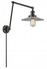 Innovations Lighting 238-OB-G2-LED - Halophane - 1 Light - 9 inch - Oil Rubbed Bronze -Adjustable Swing Arm