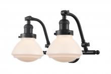 Innovations Lighting 515-2W-OB-G321-LED - Olean - 2 Light - 19 inch - Oil Rubbed Bronze - Adjustable Bath Vanity Light