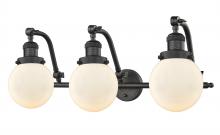 Innovations Lighting 515-3W-OB-G201-6-LED - Beacon - 3 Light - 26 inch - Oil Rubbed Bronze - Adjustable Bath Vanity Light
