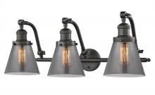Innovations Lighting 515-3W-OB-G63 - Cone - 3 Light - 28 inch - Oil Rubbed Bronze - Adjustable Bath Vanity Light