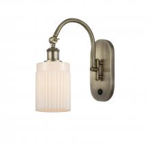 Innovations Lighting 518-1W-AB-G341-LED - Hadley - 1 Light - 5 inch - Antique Brass - Adjustable Swing Arm