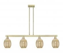 Innovations Lighting 716-4I-AB-G459-6ME - Preston Bulb - 4 Light - 48 inch - Antique Brass - Cord hung - Island Light