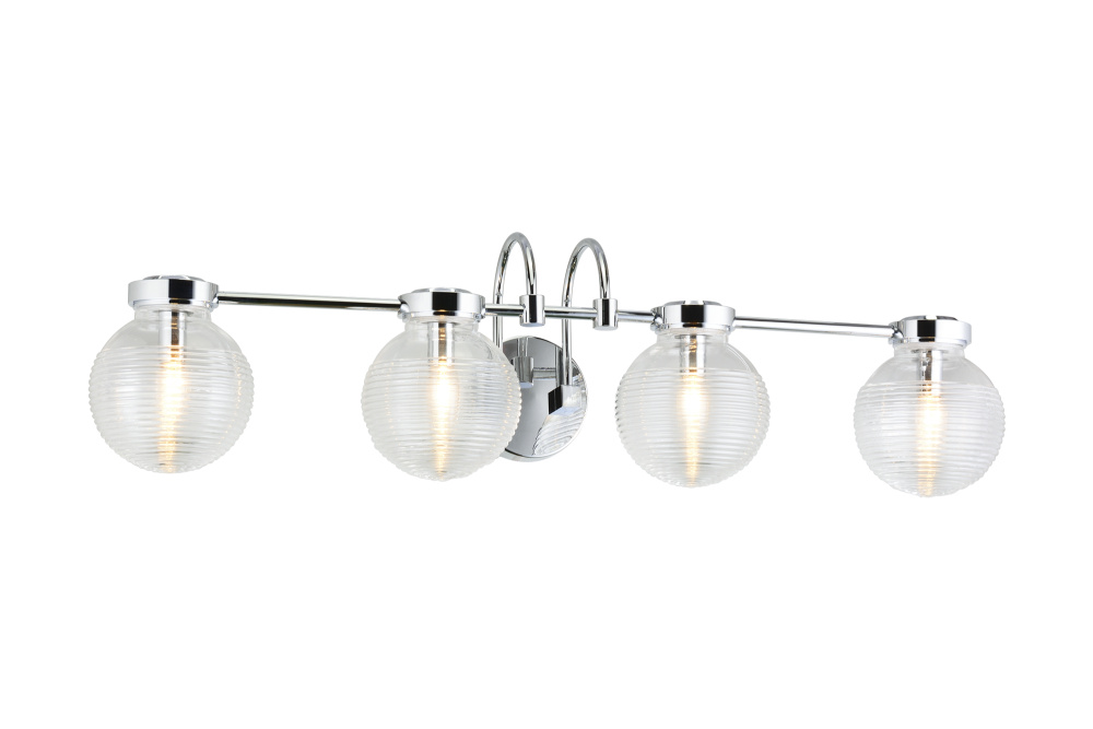 Ridge Chrome Wall Sconce
