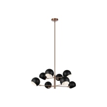 Matteo Lighting C31708MBAG - Orb Matte Black Pendant