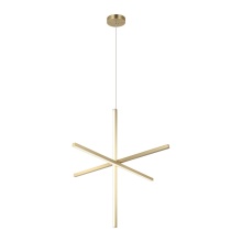 Matteo Lighting C38936BG - Crosley Brushed Gold Pendant
