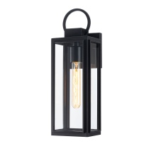 Matteo Lighting E20101MB - Crosby Matte Black Outdoor Lighting